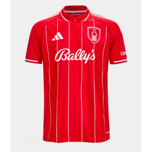 Stroje piłkarskie Nottingham Forest Koszulka Podstawowej 2025-26 Krótki Rękaw